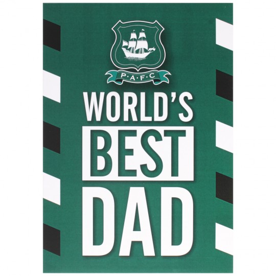 Worlds Best Dad Card