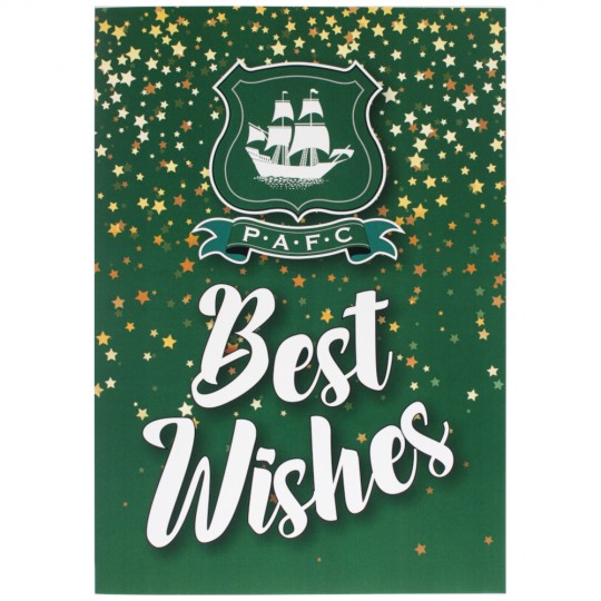A4 Best Wishes Card