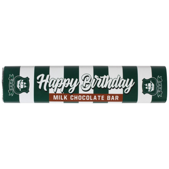 Happy Birthday Bar Scarf Chocolate