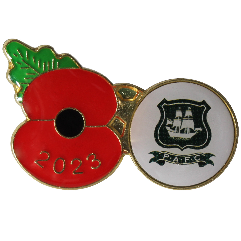 Argyle poppy pin badges | PASOTI