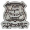 Silver Crest Pin Badge