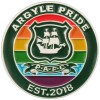 Argyle Pride Pin Badge