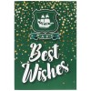 A4 Best Wishes Card