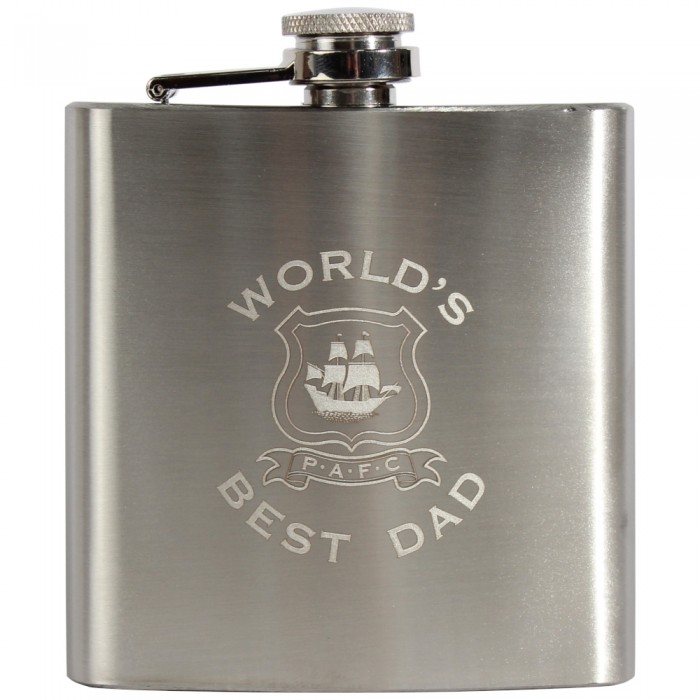 Worlds Best Dad Hip Flask