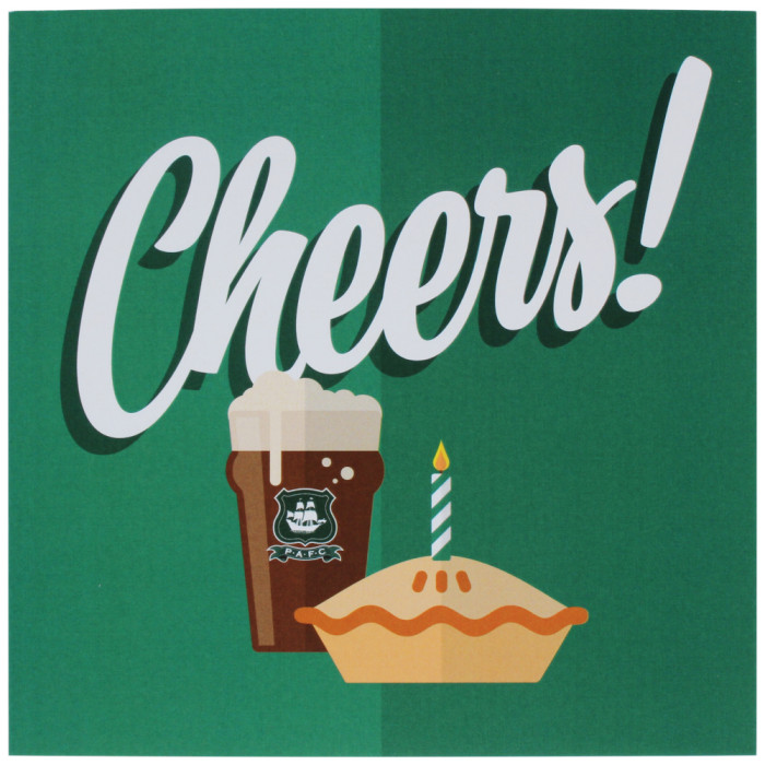 Cheers Birthday Card