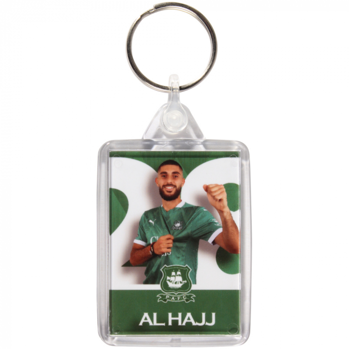 Al Hajj Player Keyring